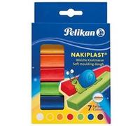 Pelikan - 2056089 - Pâte À Modeler - Nakiplast - 125 G en 7 Couleurs