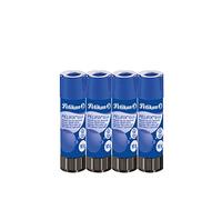 Pelikan Pelifix, colle bâton 10g, colle transparente, sans solvant, lavable, sans danger pour les enfants, pour l'école, les travaux manuels, le papier carton et les photographies, lot de 4 pièces