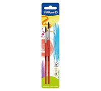 Pelikan Set de pinceaux à poils fins, 2 pièces, assorti G