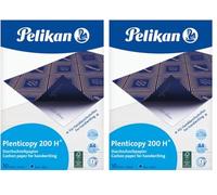 PELIKAN Pochette de 10 feuilles Papier Carbone Plenticopy 200H Bleu (Lot de 2)