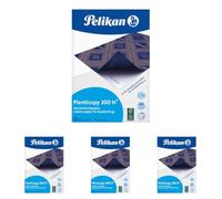 Pelikan Pochette de 10 films Bleues carbone A4 Plenticopy pour écriture main, dos ciré (Lot de 4)