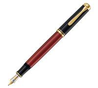 Pelikan Premium M400 Stylo-plume Pointe M Noir/Rouge
