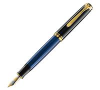Pelikan Premium M800 Stylo-plume Pointe EF Noir/Bleu