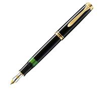 Pelikan Premium Luxury Souverain Stylo Plume M600, pointe moyenne, noir