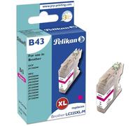 Pelikan Printing 1071170782 Pelikan Tinte 1071170782 ersetzt brother LC-225XL, magenta