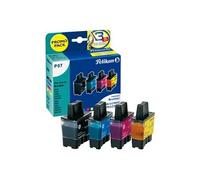 Pelikan Promo Pack P07 - Pack de 4 - noir, jaune, cyan, magenta - compatible - cartouche d'encre (alternative pour : Brother LC900BK, Brother LC900C,