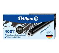 Pelikan Cartouches d'encre 4001 GTP/5 Grand réservoir Noir 5 cartouches