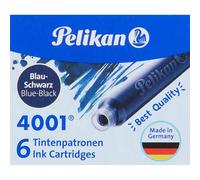 Pelikan Cartouches d'encre 4012700233691 – Lot de 6 Bleu pour stylo plume