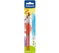 Pelikan Set de pinceaux à poils fins – 2 pièces – assorti G