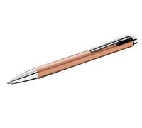 Pelikan Snap K10 Stylo à bille en cuivre intemporel dans un boîtier en métal avec recharge bleue de grande capacité de largeur de trait M