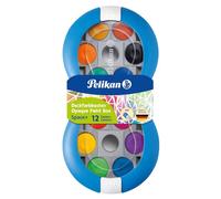 Pelikan Space+ 735 SP Boîte de 12 Peintures Bleu
