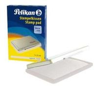 Pelikan Tampon encreur boîtier métallique surface 7 x 11 cm