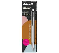Pelikan Stylo à bille Snap® argent Couleur d'encre bleu, 1 p.