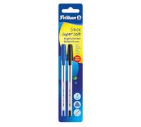 Pelikan Stylo à bille super doux. 2 pièces 2 Stück Noir/bleu
