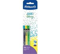 Pelikan Stylo feutre à encre inky 273 Neon, blister de 3 G