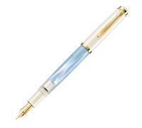 Pelikan Stylo plume EF pointe fine Bleu pastel classique M200 Type inhalation Édition limitée