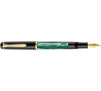 Pelikan Stylo Plume M 200, Vert marbré, Largeur de Plume: F