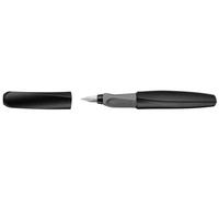 Pelikan 946806 twist-castell stylo-plume pour droitier ou gaucher noir plume m, 1 Unité (Lot de 1)