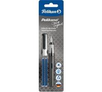 Pelikan stylo scolaire o P480 M Dark Legend + 2 cartouches d'encre