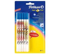 Pelikan Super Pirat Lot De 10 Effaceurs Pointes Fine