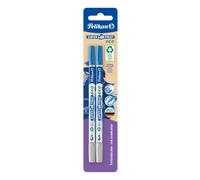 Pelikan SuperPirat Eco Ink Eraser Line Width M (Multi Tip) Blister Pack of 2