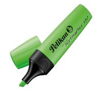 Pelikan Surligneur 490 1 x vert fluo avec pointe biseautée