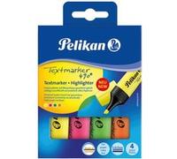 Pelikan Surligneur Textmarker 490, étui de 4, assorti G