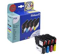 Pelikan Teinture ersetzt Brother LC-985 Compatible Kombi-Pack Noir, Cyan, Magenta, Jaune P20 4106902
