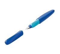 Pelikan TWIST PLUME P457 M BLEU FONCE + 2 CARTOUCHES - BLISTER