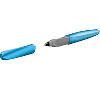 Pelikan Twist Roller à encre Frosted Blue bleu métallique