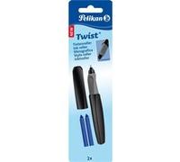 Pelikan Twist Stylo roller Black, noir/gris G