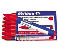 Pelikan Wax Marking Chalk 772 1 Red Round 701086 - Pack of 12