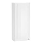Pelipal Armoire Murale de Salle de Bain Quickset 955 en Blanc Brillant 32,5 cm de Large - avec 1 Porte et 2 étagères