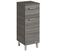 Pelipal Meuble de Salle de Bain Quickset 912 en Gris Sangallo Transversal, 30 cm de Large | Meuble de Base avec 1 Porte, 1 tiroir et 1 étagère