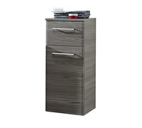 Pelipal Meuble de Salle de Bain Quickset 916 en Gris Sangallo Transversal, 30 cm de Large | Armoire de Base avec 1 Porte, 1 tiroir et 1 étagère