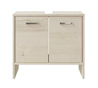 Pelipal Quickset 300 Meuble sous-Vasque en pin Polaire Transversal NB, 60,6 cm de Large | Meuble lavabo sans lavabo avec 2 Portes