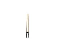 Pelle 2 manches pour trous de poteaux Acier trempé Manche Bois 143 cm