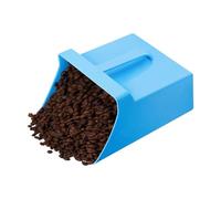 Pelle à aliments : grande pelle utilitaire de 10,5 cm, outil avec manche en polypropylène, pelle pour aliments agricoles de haute résistance conçue pour ramasser facilement et manipuler en toute