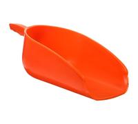 Pelle à Aliments pour Bétail en Plastique PP Rouge, Poignée Ergonomique | Ramassage Pratique Main, Surface Lisse Facile à Nettoyer, Adaptée aux Réserves, Étables, Volailles et Croquettes