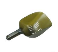 Pelle à appâts de pêche avec trous filtrants conçue pour la pêche à la carpe, matériau plastique léger pour saupoudrer les appâts granulaires et poudrés (L#)