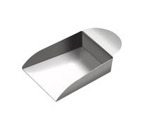 Pelle à bijoux carrée en acier inoxydable pour perles et pierres précieuses