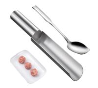 Pelle à boulettes de viande, machine à boulettes de viande Boulettes de | Acier inoxydable 304 Riz, boules de chocolat pour ustensiles de cuisine, ustensiles de cuisine, fou