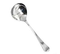 Pelle à café en acier inoxydable de qualité 304 à long manche pour une dégustation de précision pour latte art demi-tasse - Argent 15,5 cm