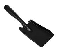 Pelle à Cendres Noire en Acier au Manganèse, Légère et Solide | Outil Multifonction, Résistance à Rouille, pour Plage et Jardinage, Format Compact, Usage Extérieur