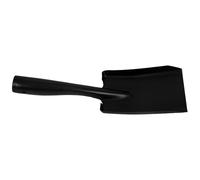 Pelle à Charbon Pratique en Acier au Manganèse, Manche Ergonomique Noir | Retrait Rapide des Cendres, Usage pour Poêle à Bois et Terre, Lot de 1 Pièce, Outil Compact