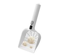 Pelle à chat rechargeable - Spray désodorisant tamisant les déjections canines, outil de nettoyage du bac à litière, pelle à réservoir d'eau, accessoire pour animaux de compagnie d'intérieur, gadget d