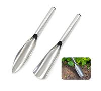 Pelle à creuser et à rempoter - Outils de plantation et de jardinage en acier inoxydable - Pelle de jardin et tamis et kit de transport