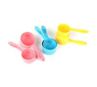 Pelle à Croquettes Plastique Alimentaire à Long Manche, pour Chat | Trou Suspendre, Nettoyage Facile, pour Boîtes de Stockage et Grands Paquet, Usage Quotidien