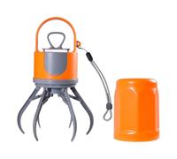 Pelle à déjections canines - Fournitures pour animaux de compagnie, 6 griffes, pelle à déjections canines avec sac de fixation | Pour jardin, cour, pelouse, marche, camping, voyage, nettoyage du parc