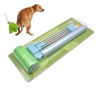 Pelle à déjections canines - Ne se plie pas, très résistante et ergonomique, outil de nettoyage | pour jardin, cour, terrasse, pelouse, shopping, marche
